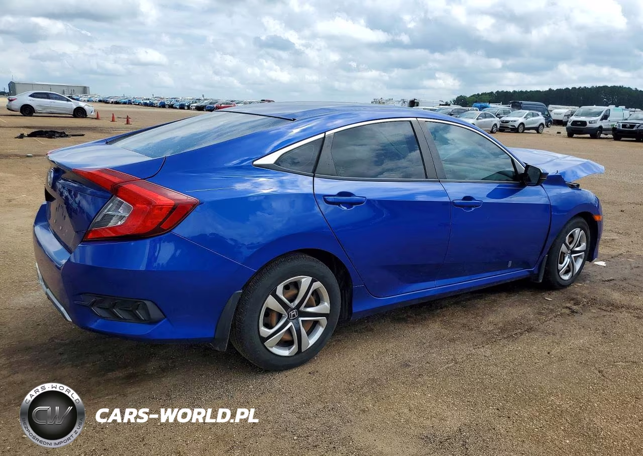 2018 Honda Civic Lx VIN:2HGFC2F52JH552355 - 3