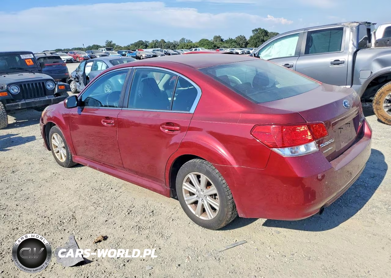 2012 Subaru Legacy 2.5I Premium VIN:4S3BMBB61C3042660 - 2