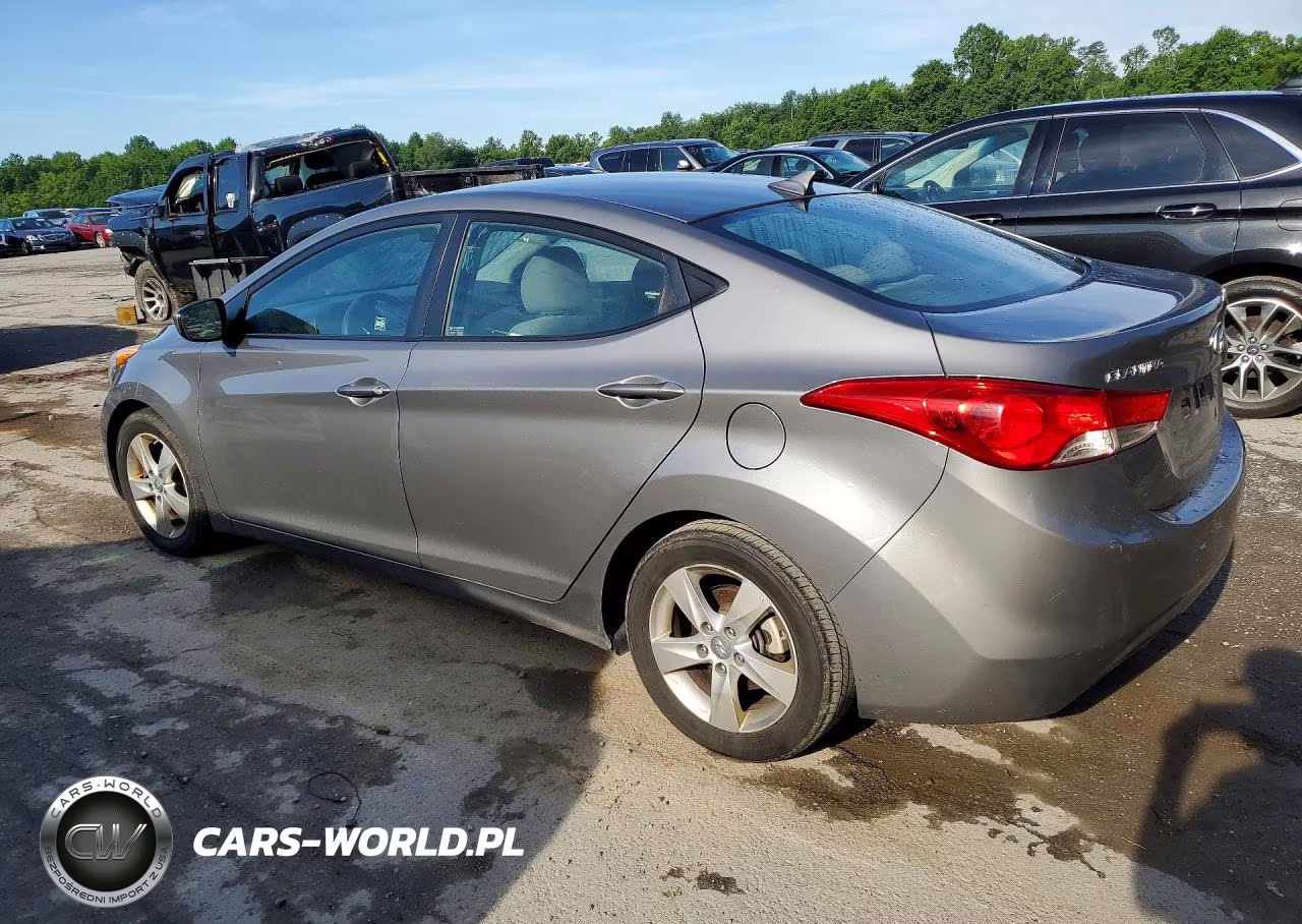 2013 Hyundai Elantra Gls VIN:5NPDH4AE2DH416457 - 2
