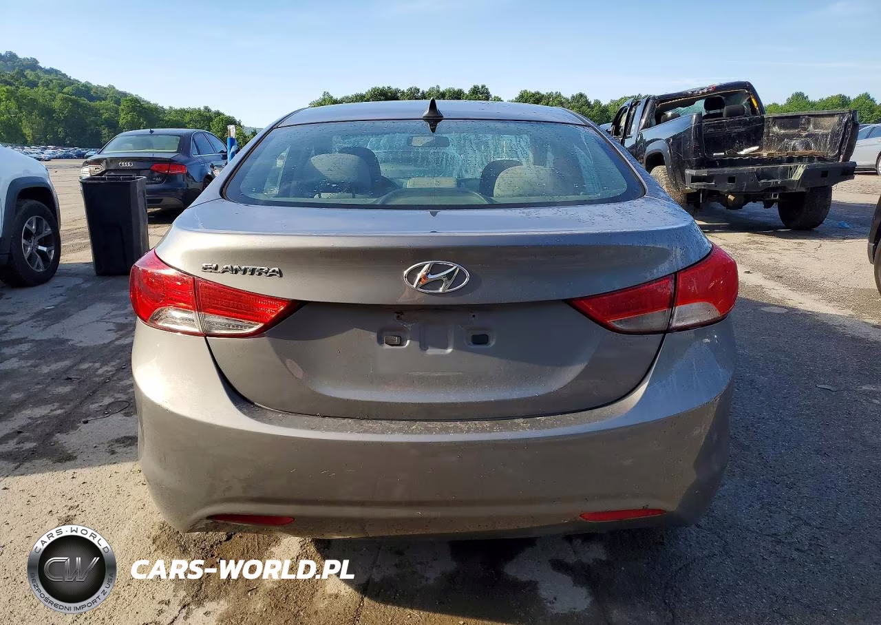 2013 Hyundai Elantra Gls VIN:5NPDH4AE2DH416457 - 6