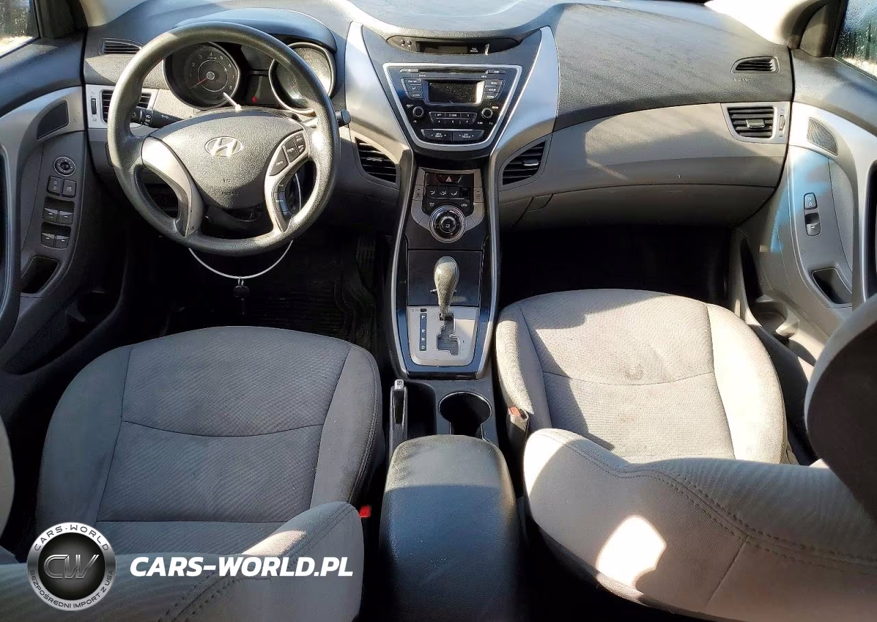 2013 Hyundai Elantra Gls VIN:5NPDH4AE2DH416457 - 8