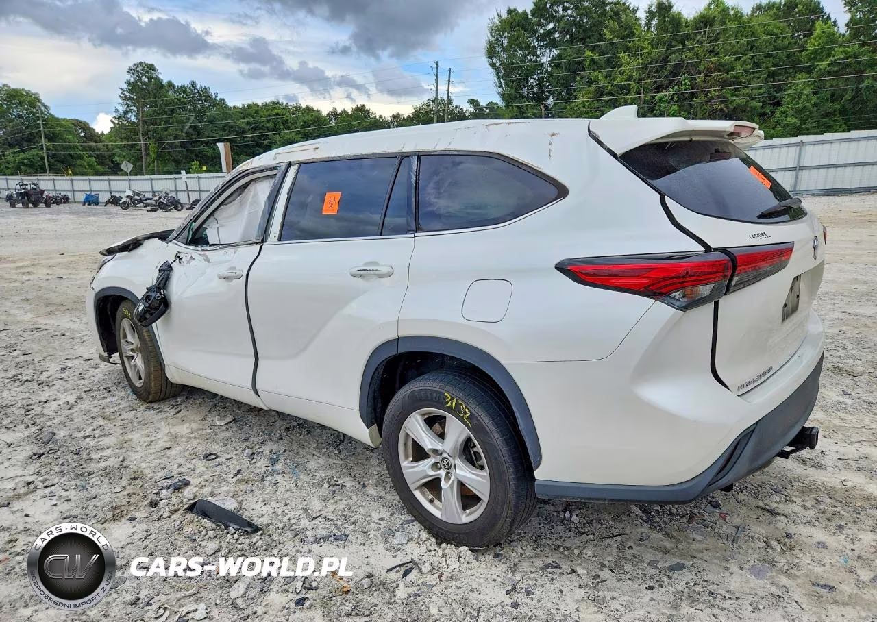 2020 Toyota Highlander L VIN:5TDCZRAH3LS028789 - 2