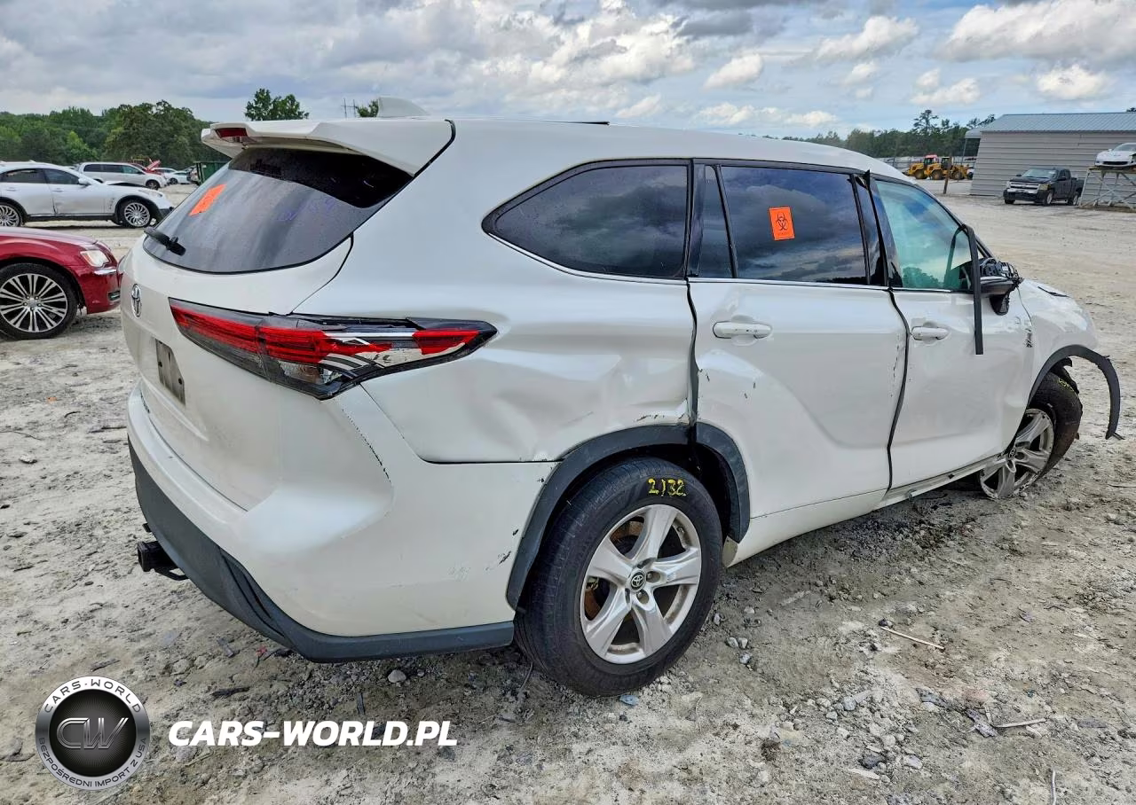 2020 Toyota Highlander L VIN:5TDCZRAH3LS028789 - 3
