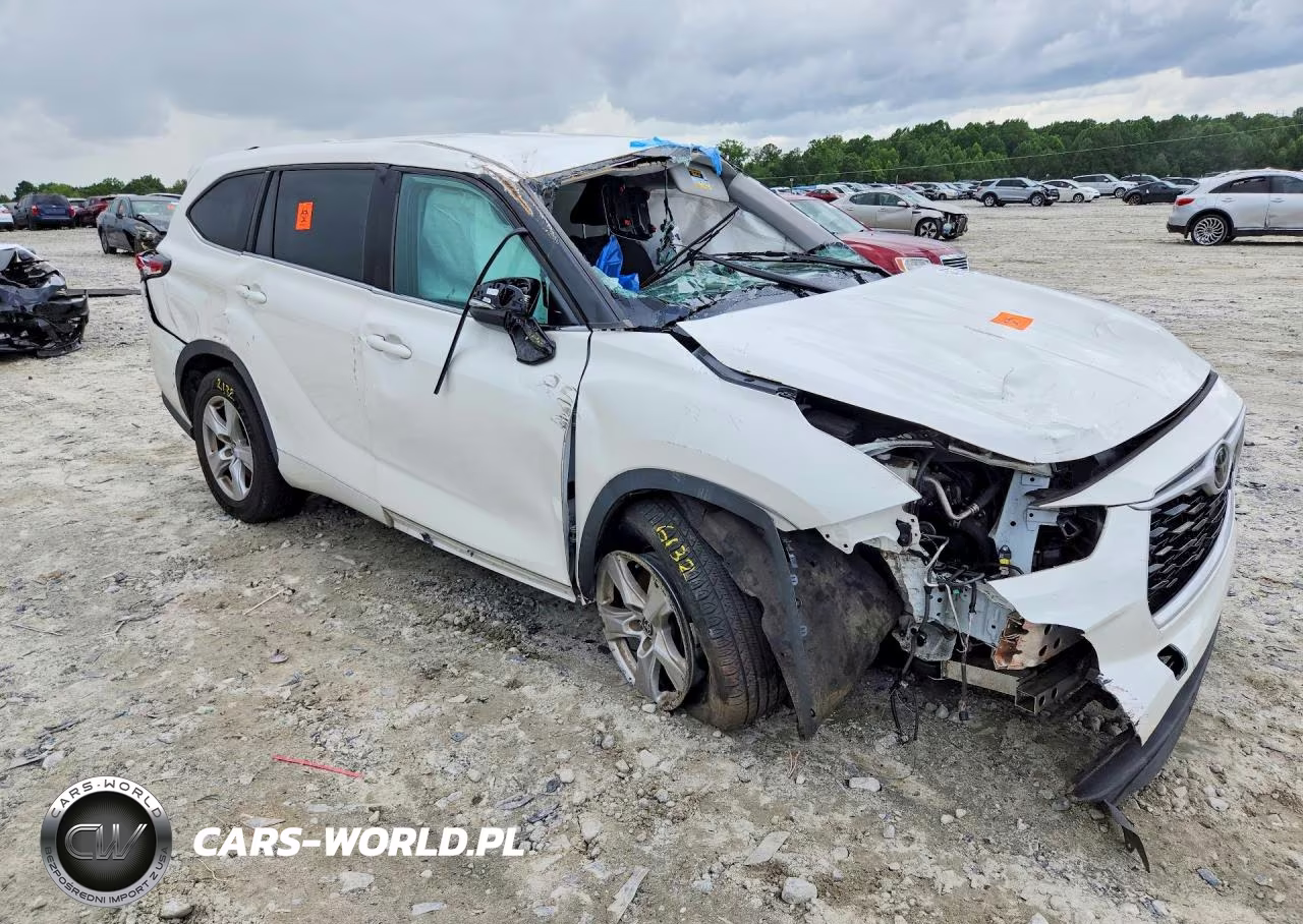2020 Toyota Highlander L VIN:5TDCZRAH3LS028789 - 4