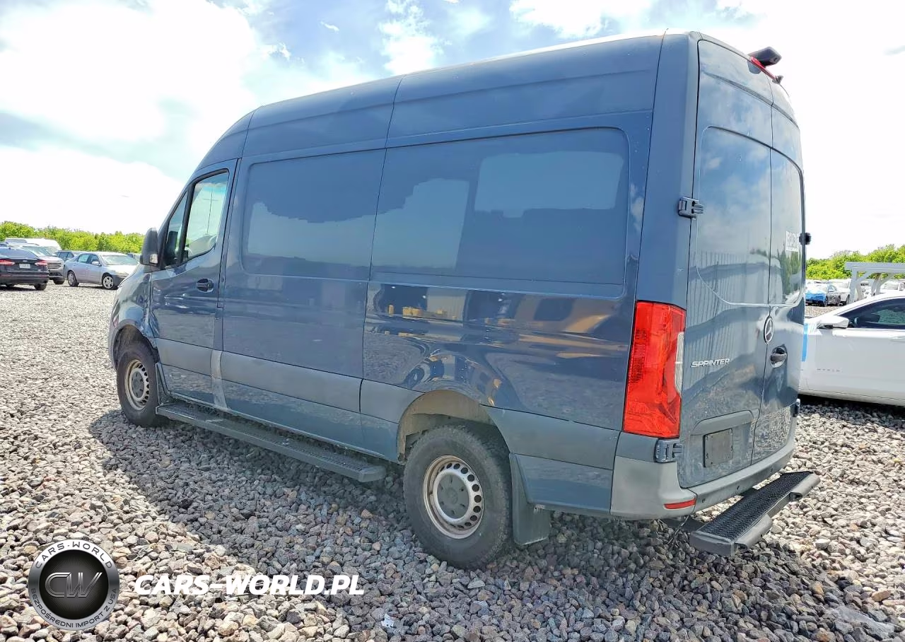 2019 Mercedes Benz Sprinter 2500 Delivery Van VIN:WD4PF0CD5KP102034 - 2