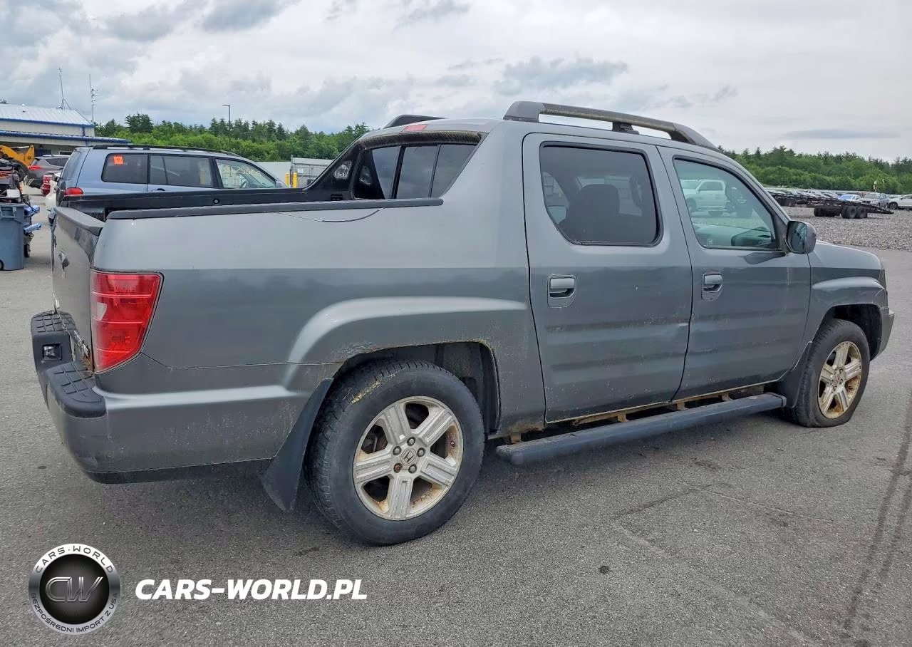 2009 Honda Ridgeline Rtl VIN:2HJYK16539H503550 - 3