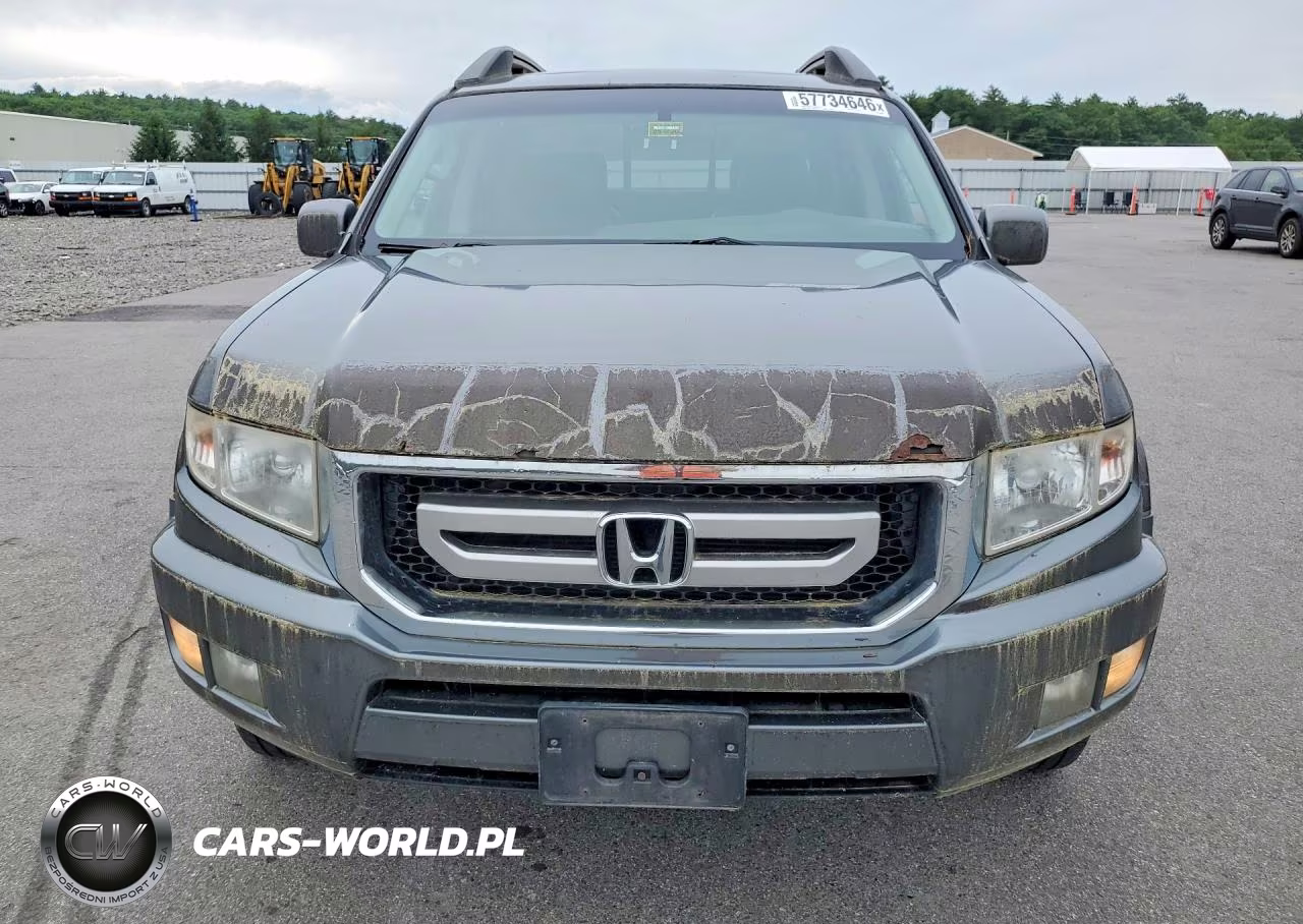 2009 Honda Ridgeline Rtl VIN:2HJYK16539H503550 - 5