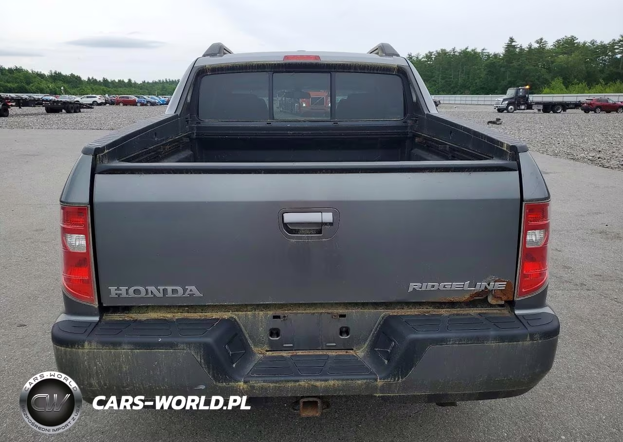 2009 Honda Ridgeline Rtl VIN:2HJYK16539H503550 - 6
