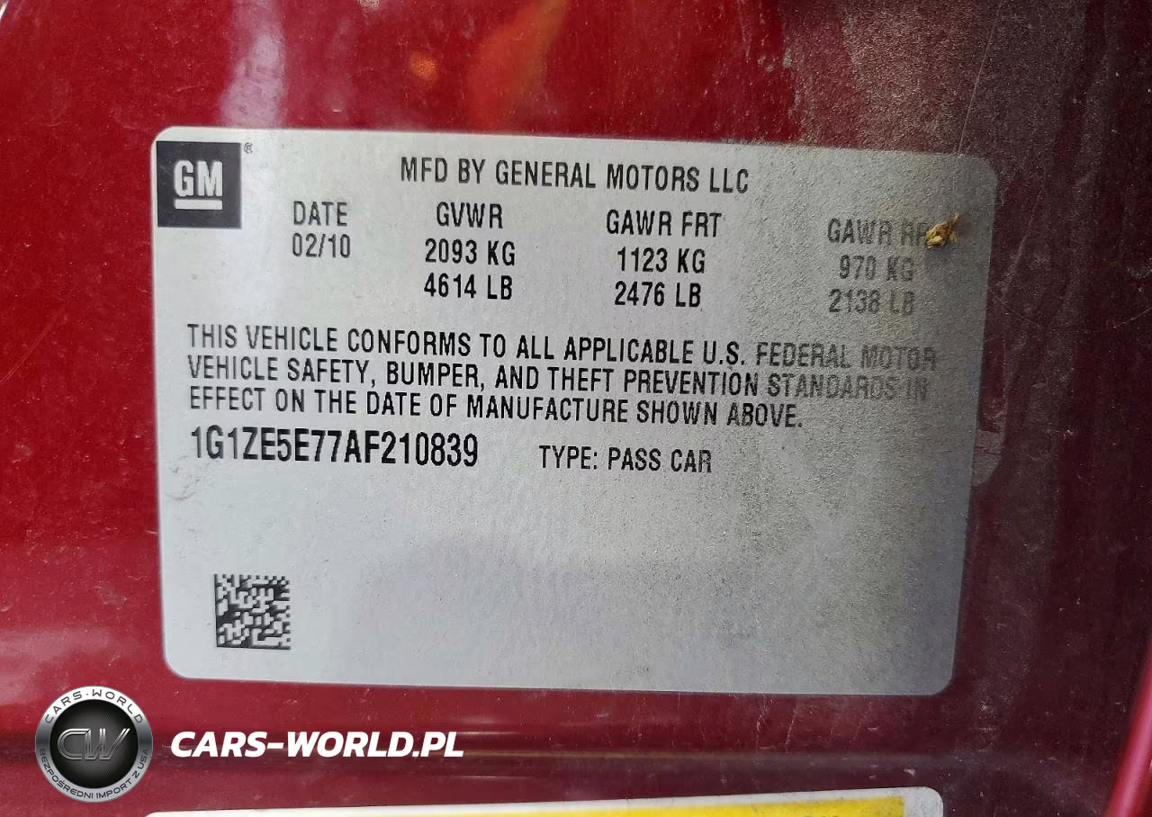 2010 Chevrolet Malibu Ltz VIN:1G1ZE5E77AF210839 - 12