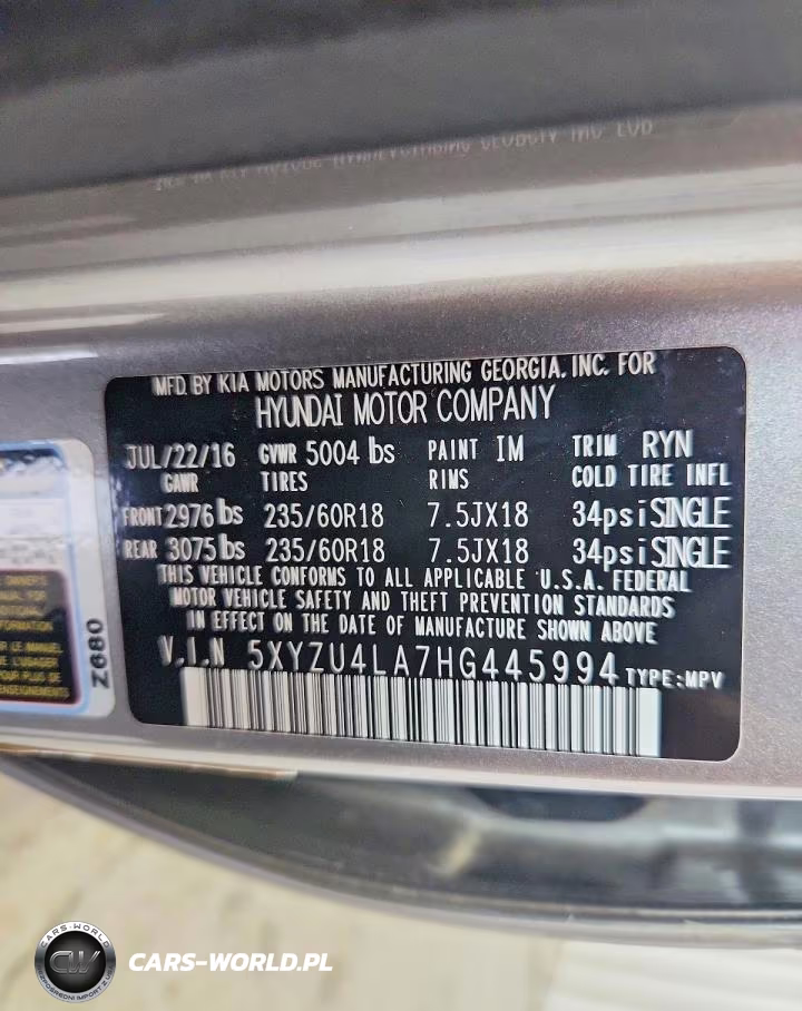 2017 Hyundai Santa Fe Sport 2.0T VIN:5XYZU4LA7HG445994 - 13