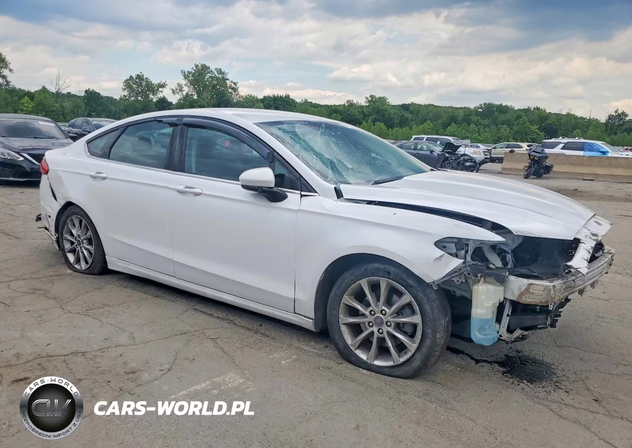 2017 Ford Fusion Se VIN:3FA6P0HD3HR211014 - 4