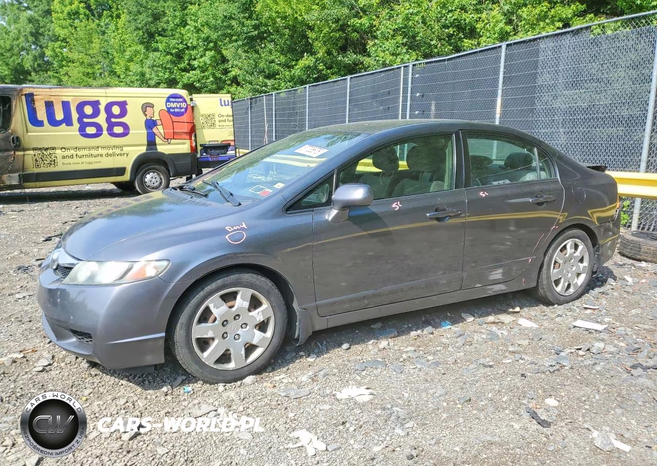 2010 Honda Civic Lx VIN:2HGFA1F57AH559897 - 1