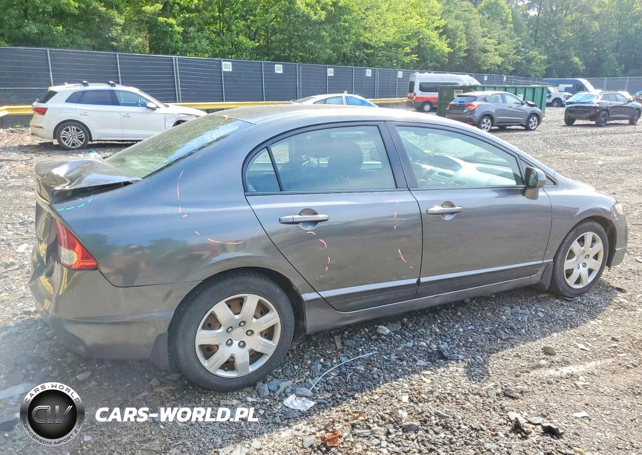 2010 Honda Civic Lx VIN:2HGFA1F57AH559897 - 3