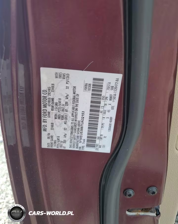 2007 Ford Explorer Sport Trac Limited VIN:1FMEU53887UA32153 - 12