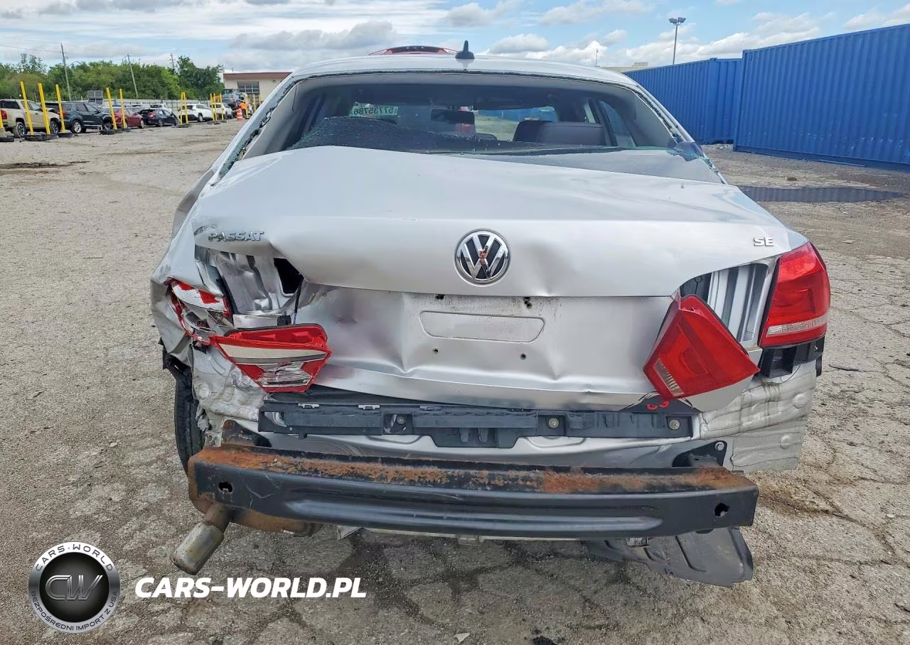 2013 Volkswagen Passat Se VIN:1VWBH7A32DC072970 - 6