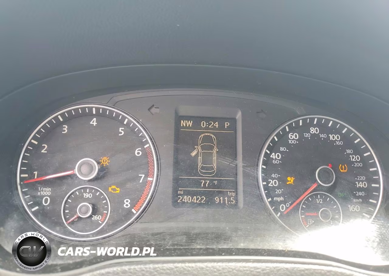 2013 Volkswagen Passat Se VIN:1VWBH7A32DC072970 - 9