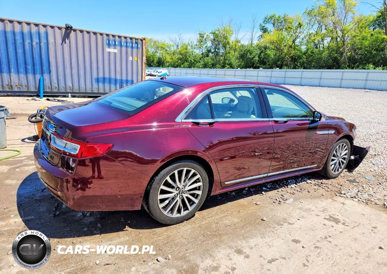 2017 Lincoln Continental Select VIN:1LN6L9SK5H5623726 - 3