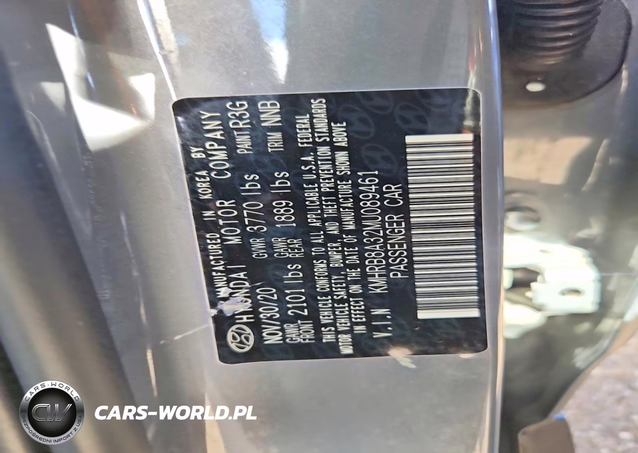 2021 Hyundai Venue Se VIN:KMHRB8A32MU089461 - 12