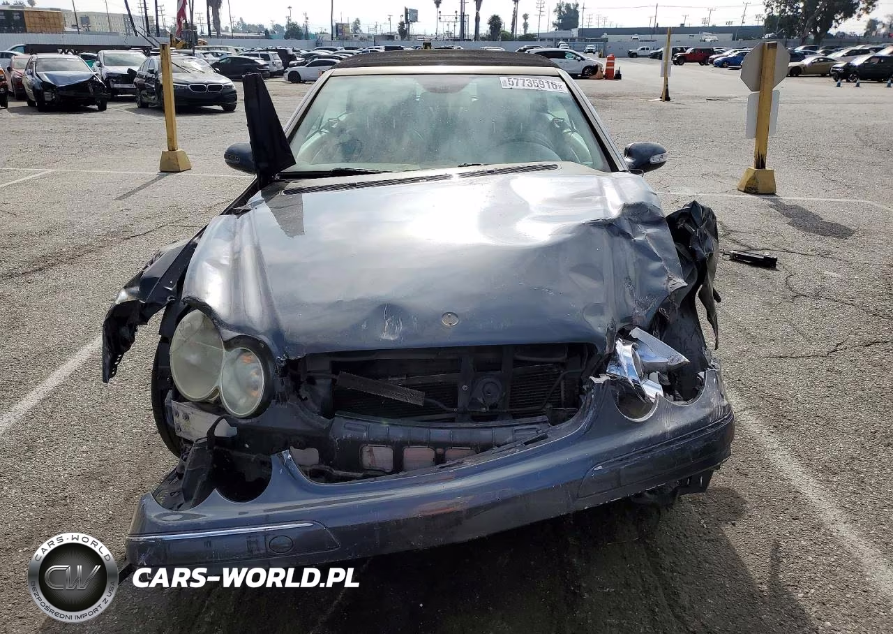 2009 Mercedes-Benz Clk 350 VIN:WDBTK56F89T104424 - 5