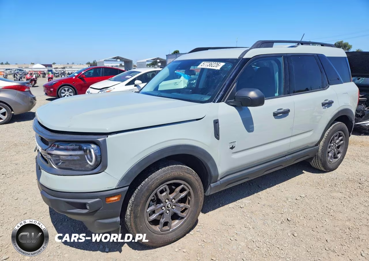 2022 Ford Bronco Sport Big Bend VIN:3FMCR9B68NRD15625 - 1