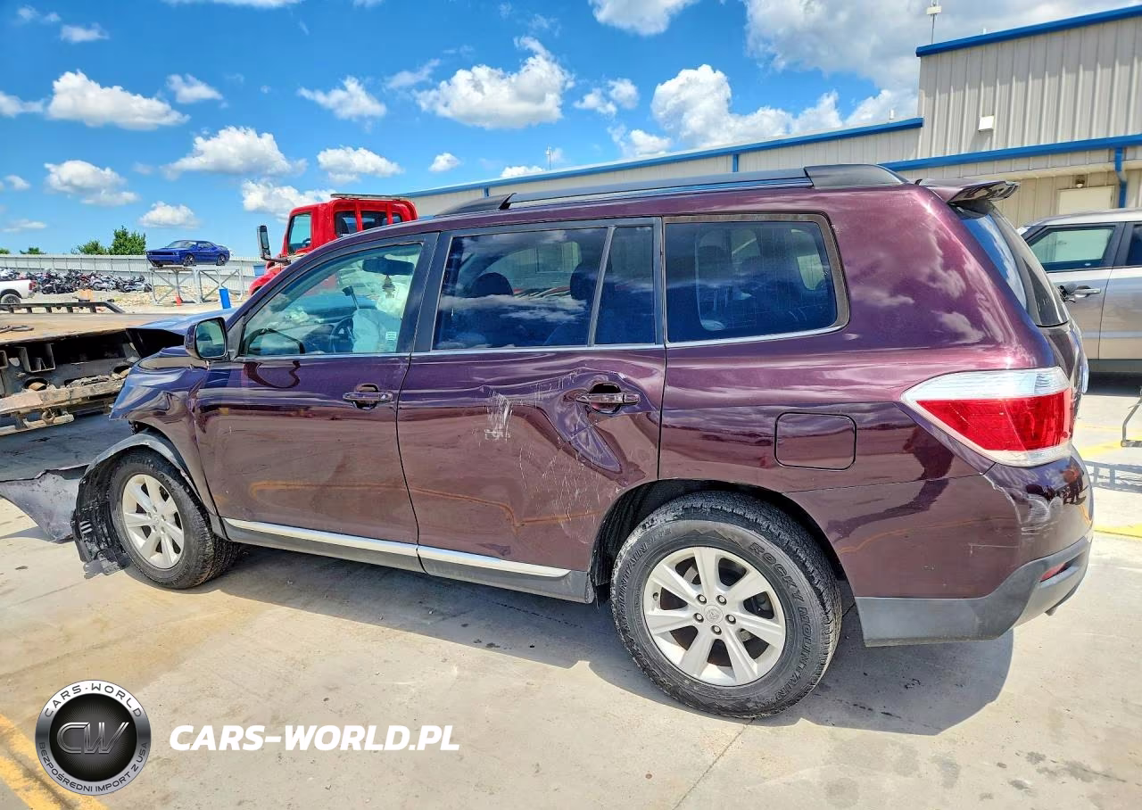 2012 Toyota Highlander Se VIN:5TDZA3EH1CS025883 - 2