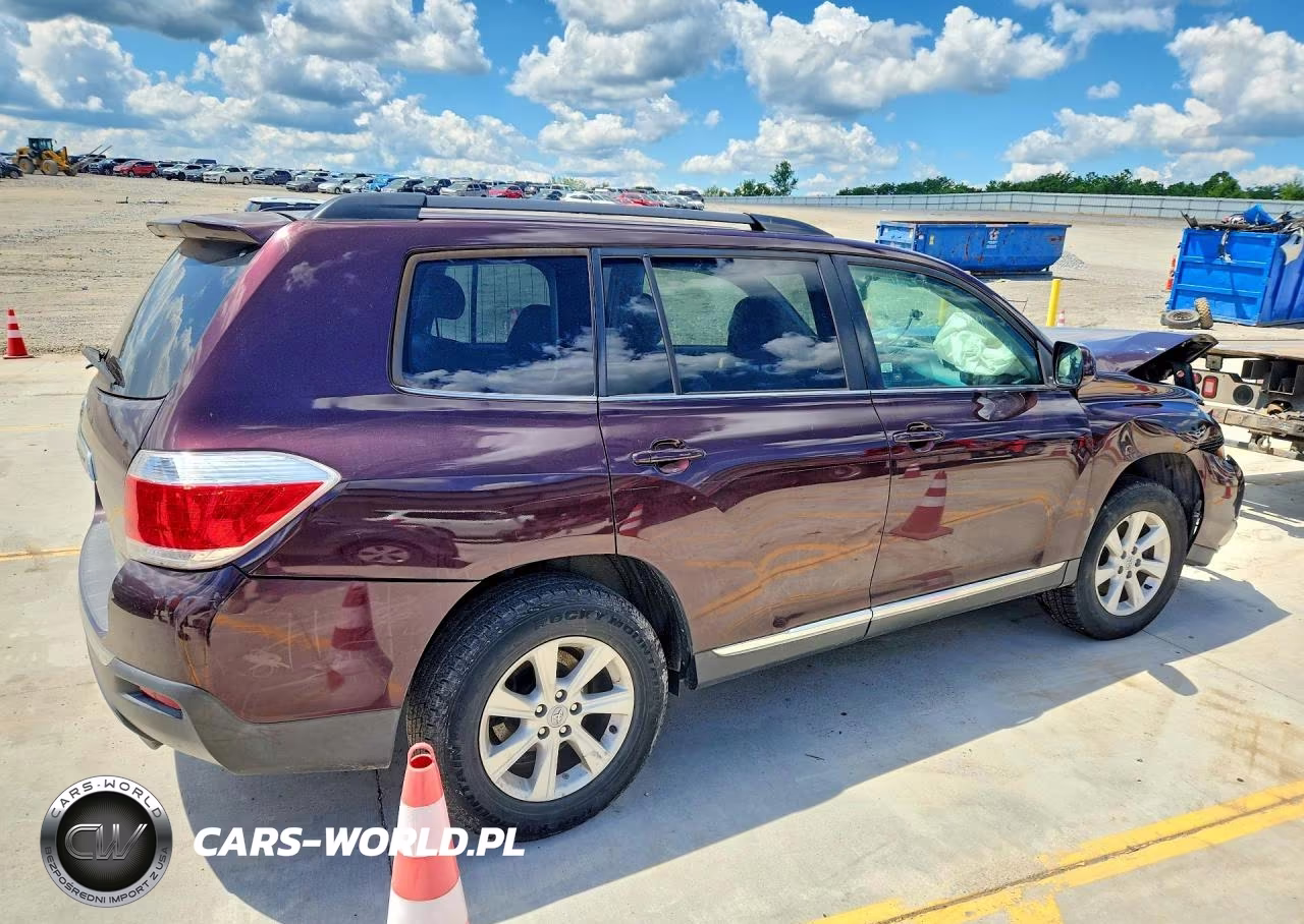 2012 Toyota Highlander Se VIN:5TDZA3EH1CS025883 - 3