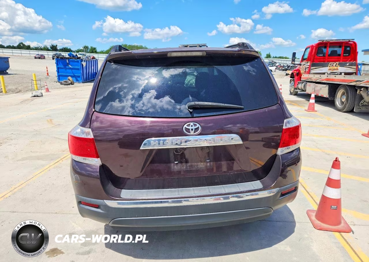 2012 Toyota Highlander Se VIN:5TDZA3EH1CS025883 - 6
