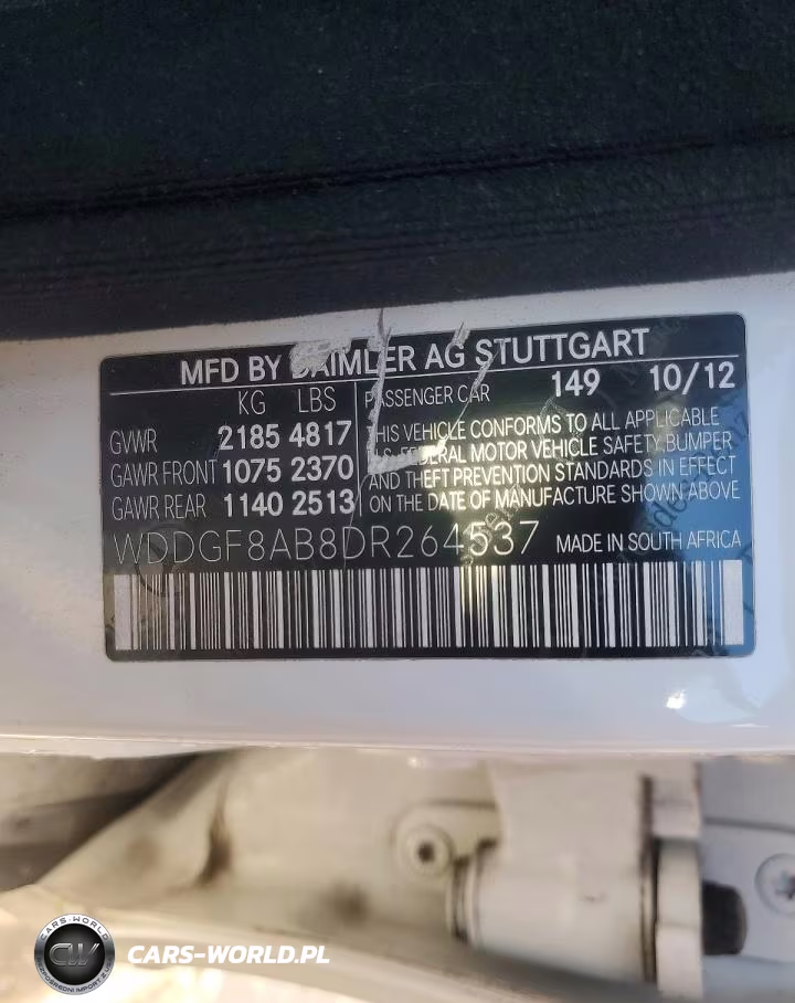 2013 MERCEDES-BENZ C 300 4MATIC VIN:WDDGF8AB8DR264537 - 12