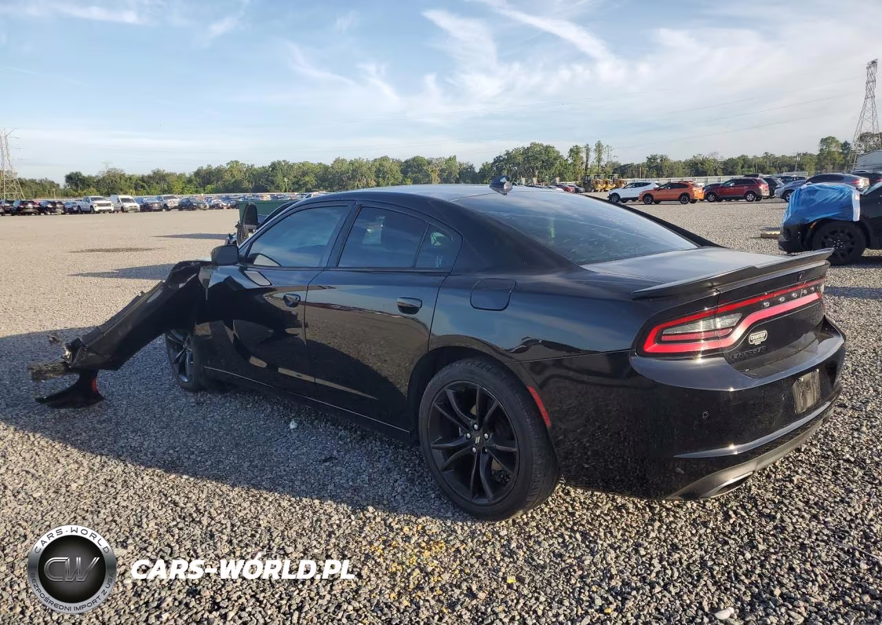 2018 Dodge Charger Sxt Plus VIN:2C3CDXHG1JH135341 - 2