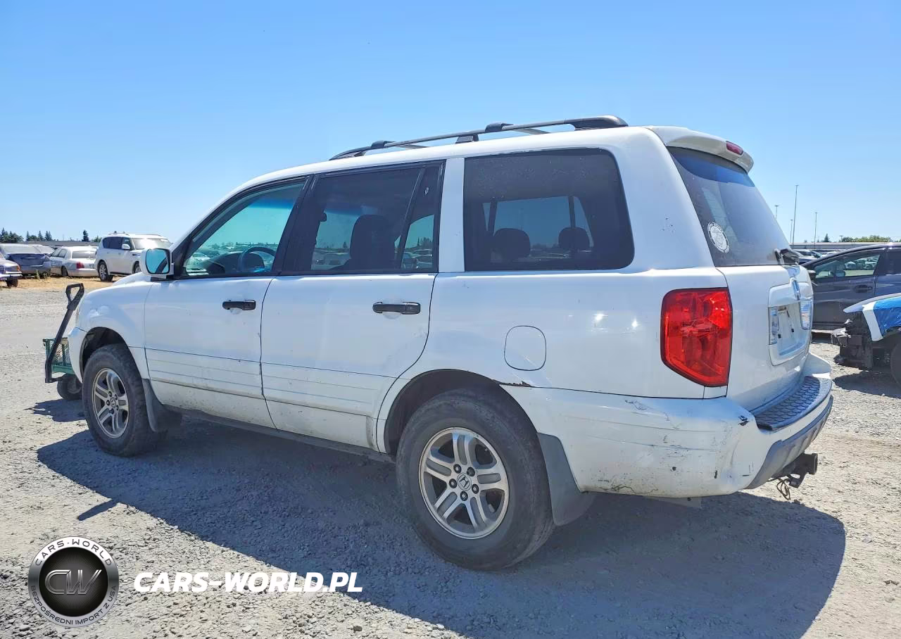 2005 Honda Pilot Ex VIN:2HKYF18405H524693 - 2
