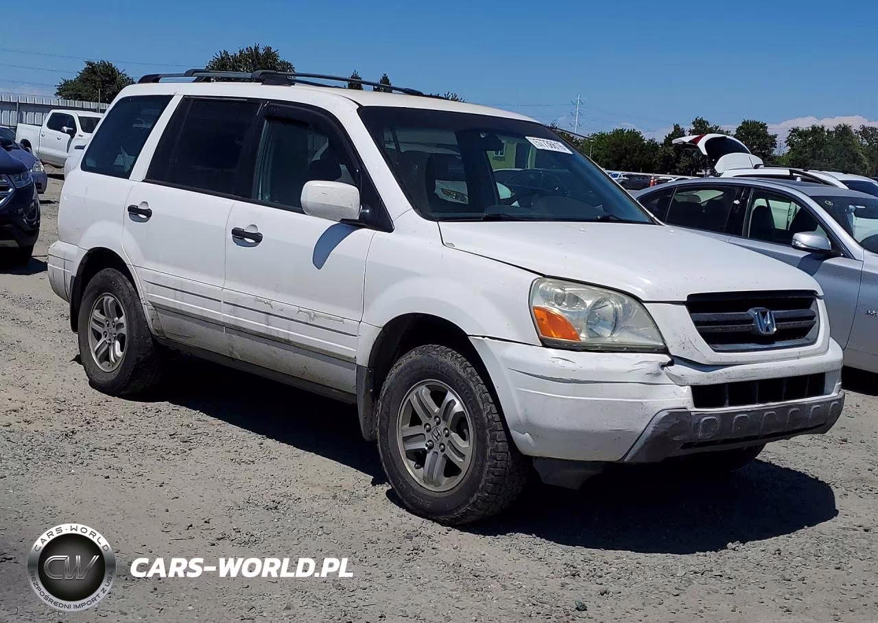 2005 Honda Pilot Ex VIN:2HKYF18405H524693 - 4
