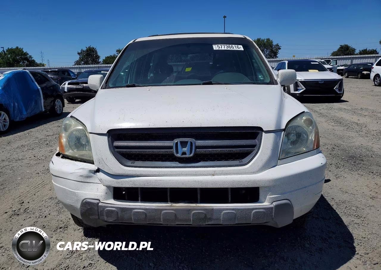 2005 Honda Pilot Ex VIN:2HKYF18405H524693 - 5