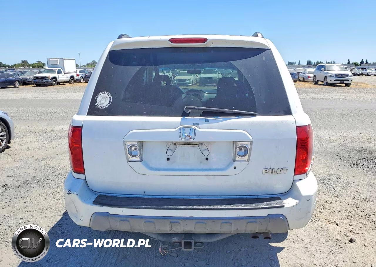 2005 Honda Pilot Ex VIN:2HKYF18405H524693 - 6