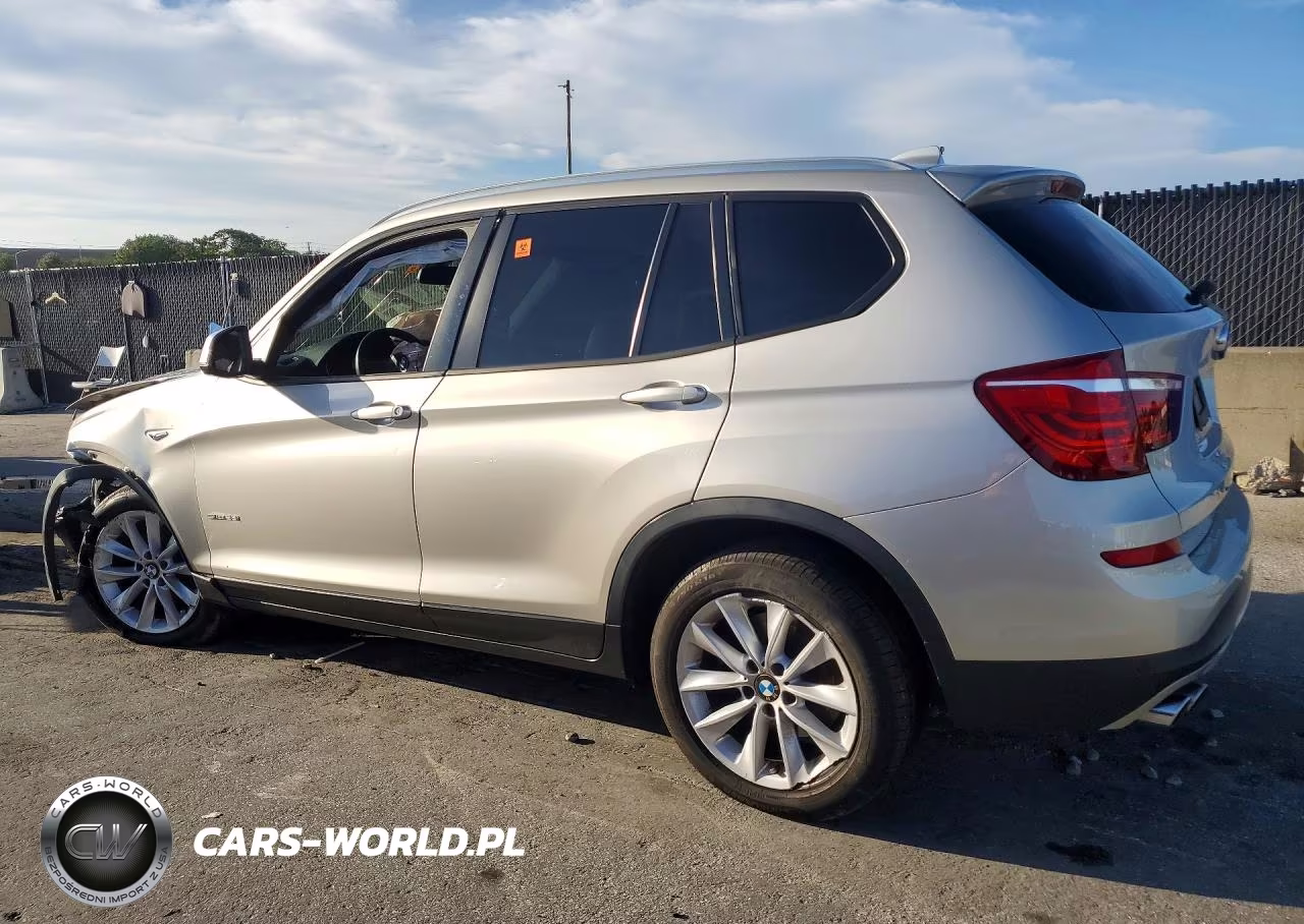 2016 BMW X3 Sdrive28I VIN:5UXWZ7C59G0R32349 - 2