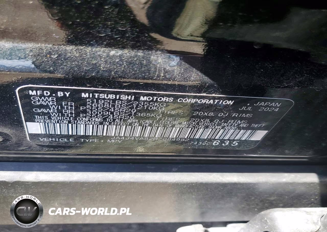 2024 Mitsubishi Outlander Se VIN:JA4J4VA82RZ084982 - 13