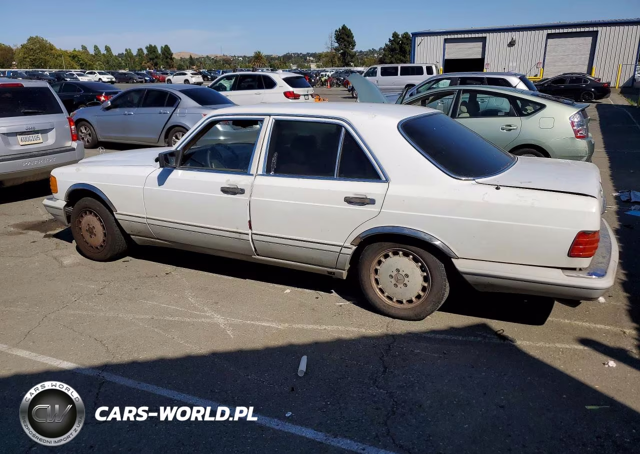 1989 Mercedes-Benz 300 Se VIN:WDBCA24D6KA449942 - 2
