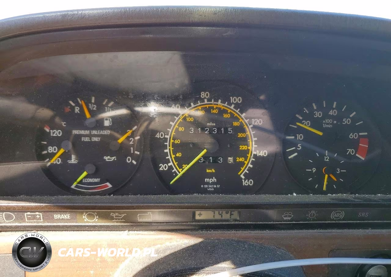 1989 Mercedes-Benz 300 Se VIN:WDBCA24D6KA449942 - 9
