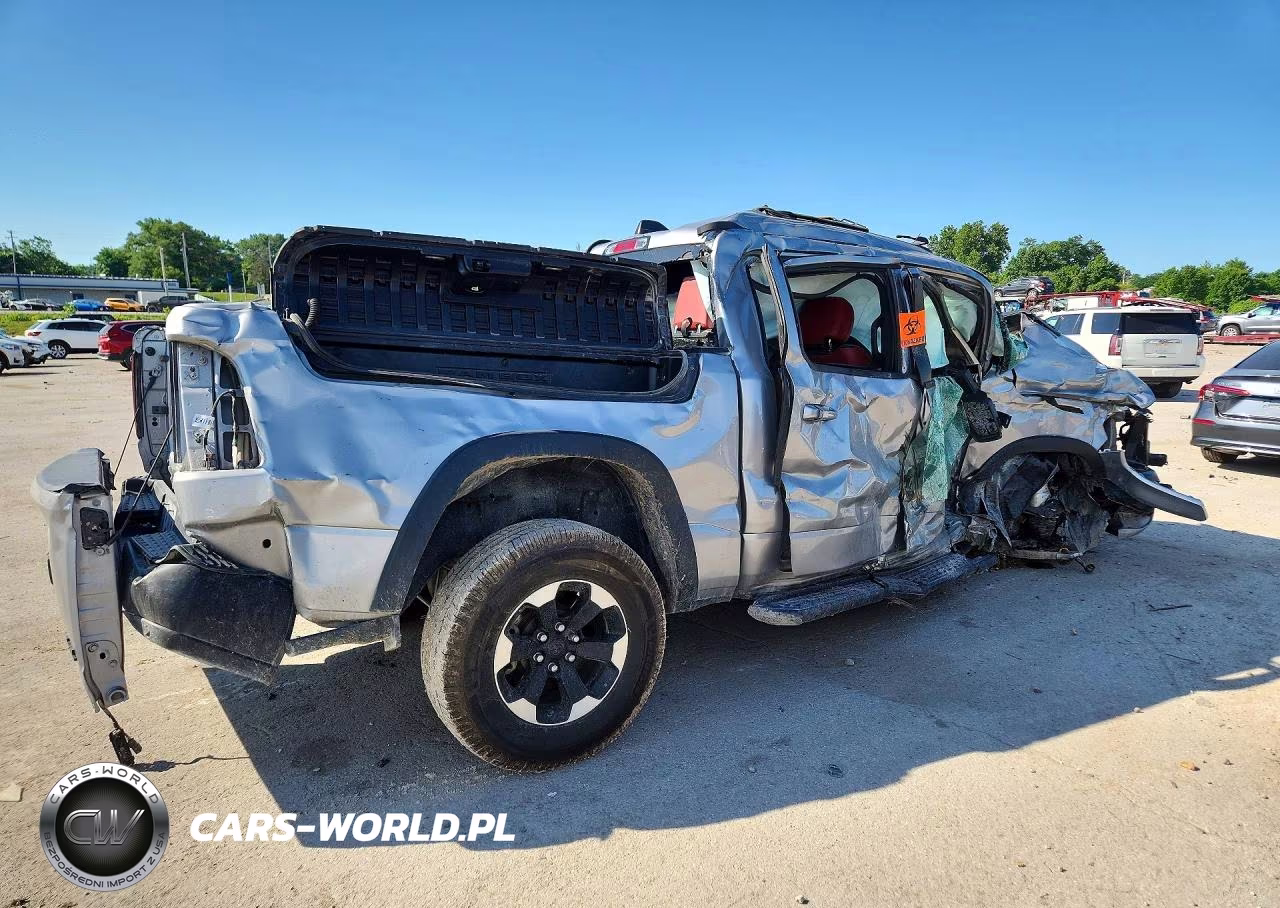 2022 Ram 1500 Rebel VIN:1C6SRFLT5NN258250 - 3