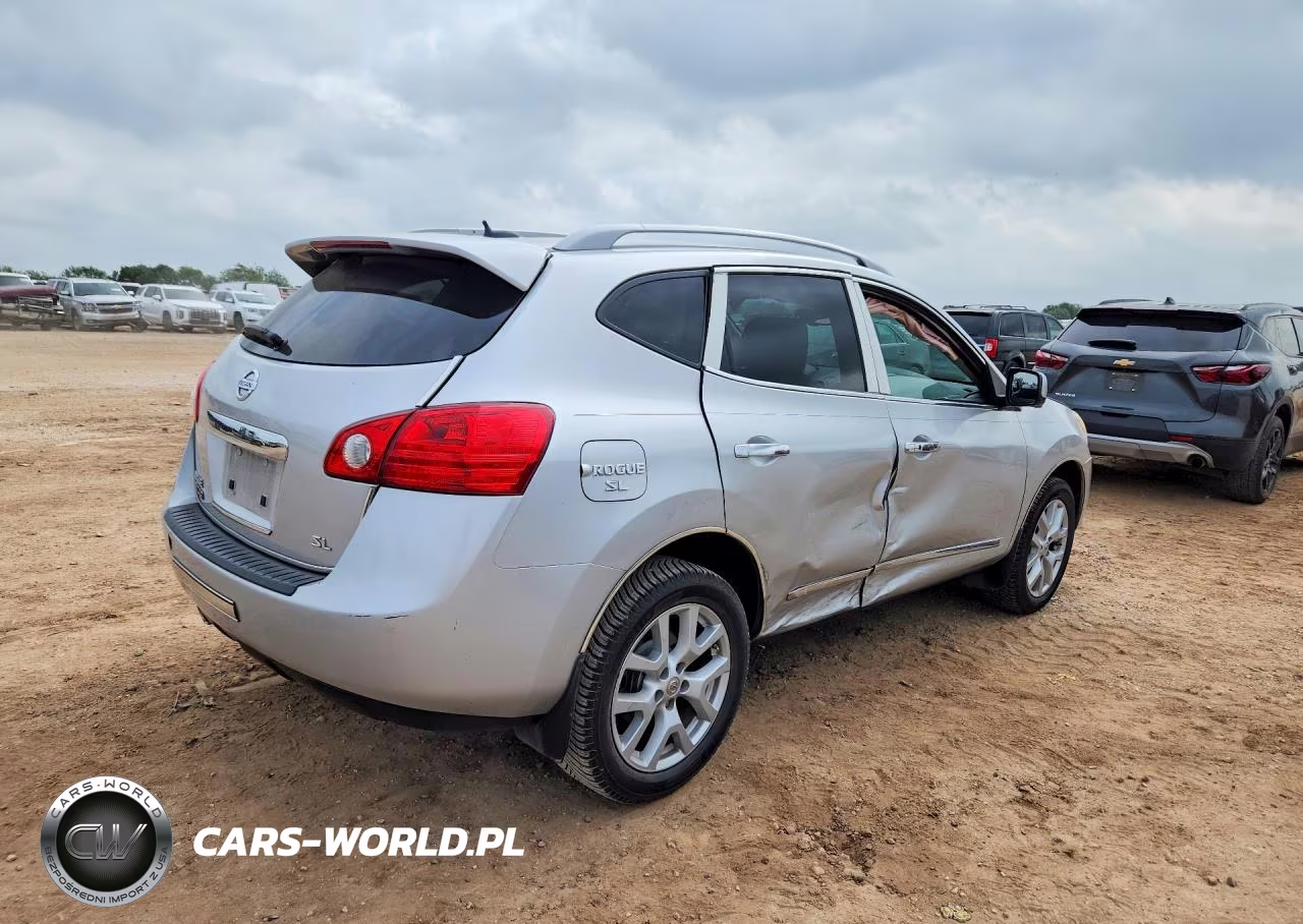 2012 Nissan Rogue S VIN:JN8AS5MT2CW253343 - 3