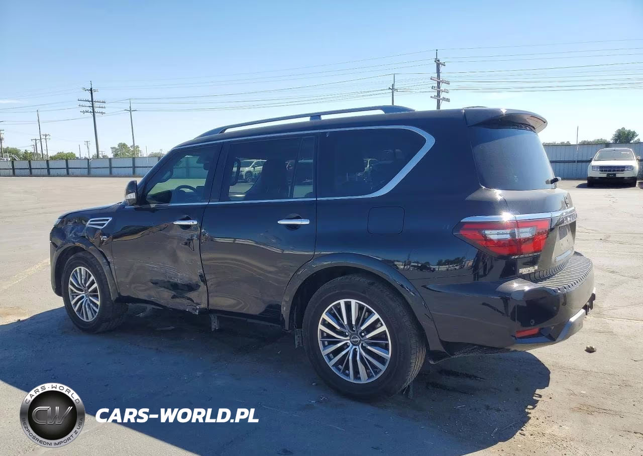 2021 Nissan Armada Sl VIN:JN8AY2BB1M9794911 - 2