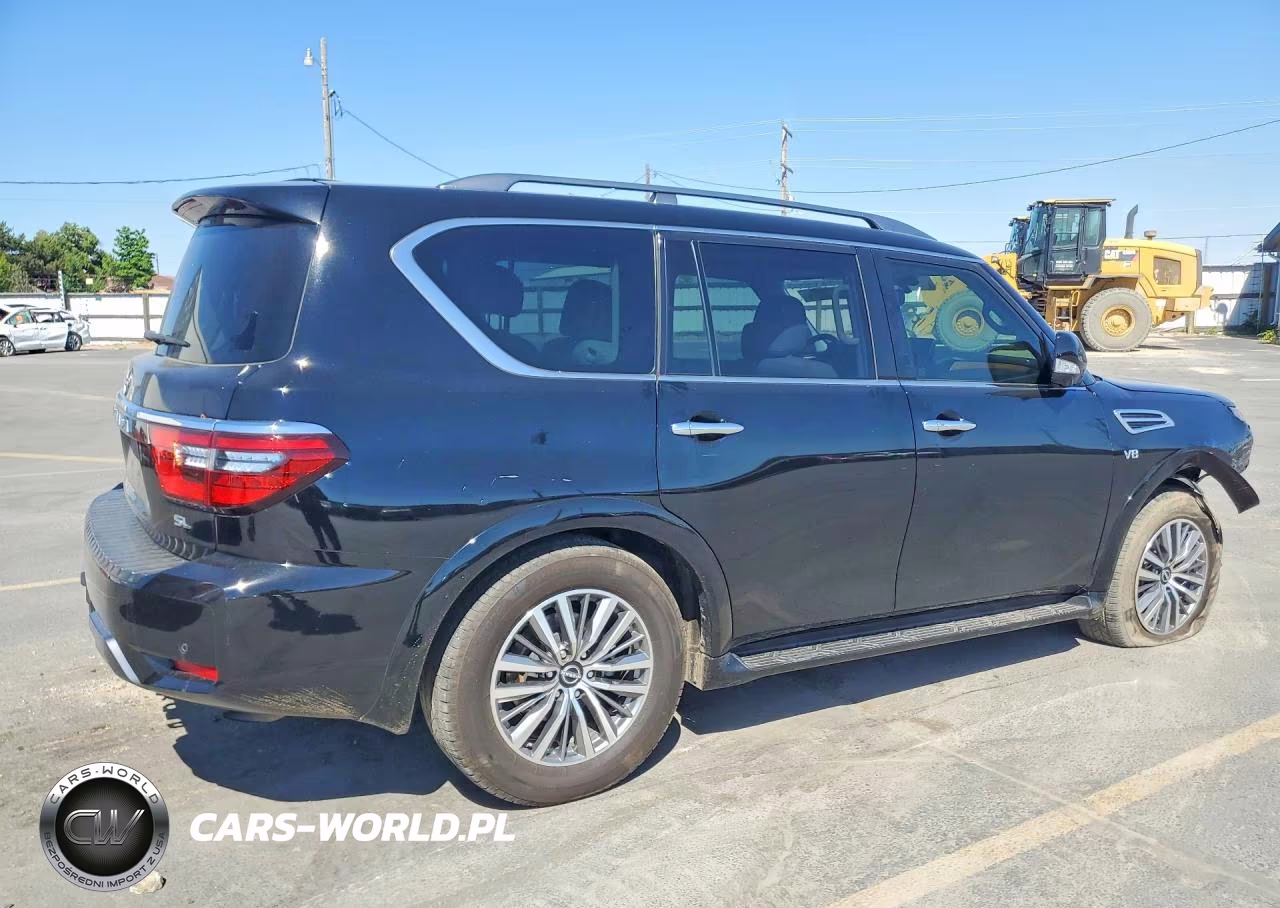 2021 Nissan Armada Sl VIN:JN8AY2BB1M9794911 - 3
