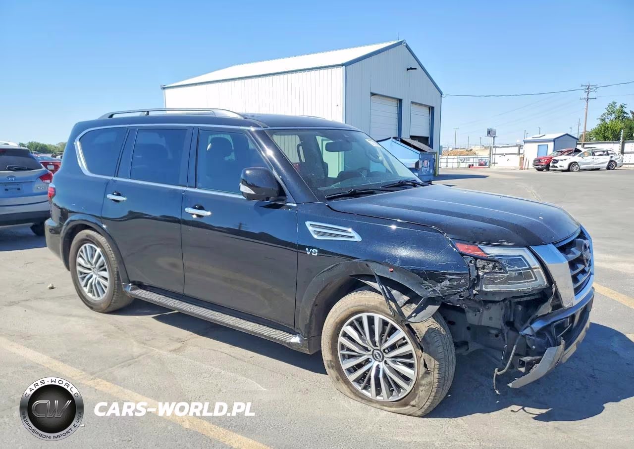 2021 Nissan Armada Sl VIN:JN8AY2BB1M9794911 - 4