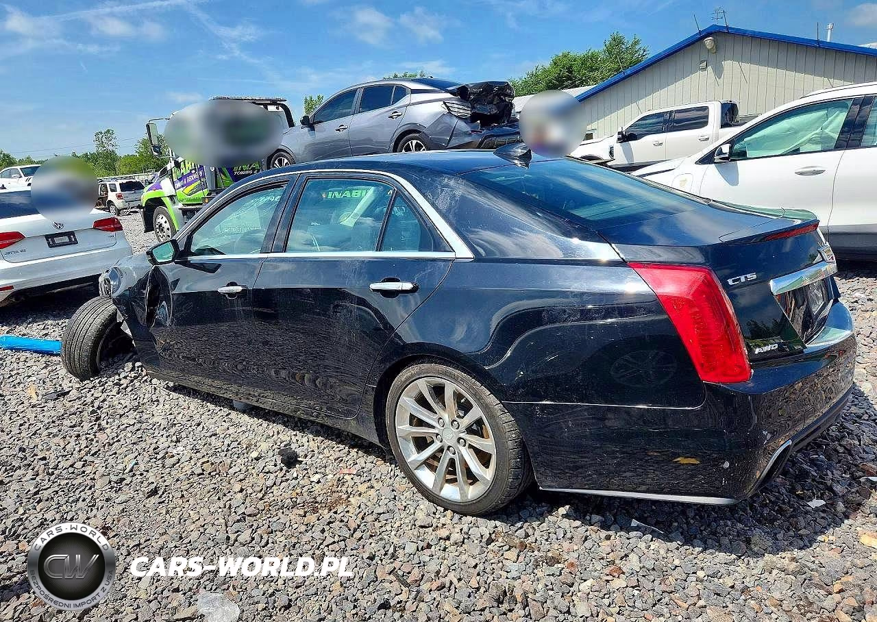 2018 Cadillac Cts Luxury VIN:1G6AX5SXXJ0133280 - 2
