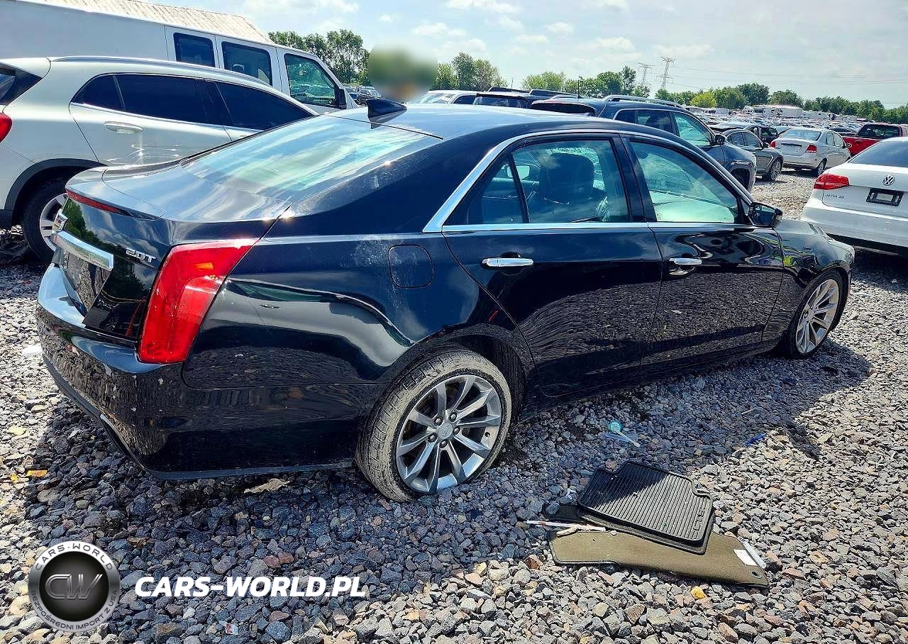 2018 Cadillac Cts Luxury VIN:1G6AX5SXXJ0133280 - 3