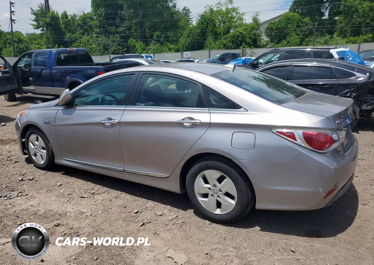 2012 Hyundai Sonata Hybrid VIN:KMHEC4A46CA039076 - 2