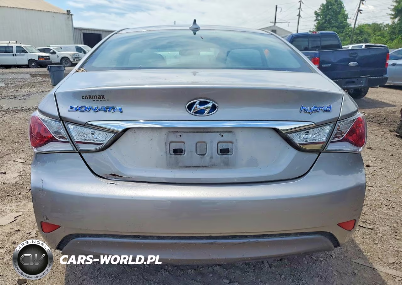 2012 Hyundai Sonata Hybrid VIN:KMHEC4A46CA039076 - 6