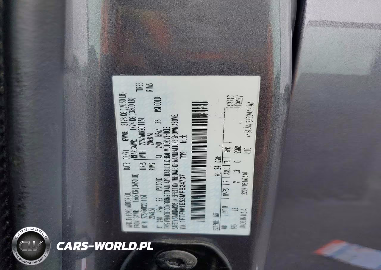 2021 Ford F150 Supercrew VIN:1FTFW1E53MFB24737 - 12