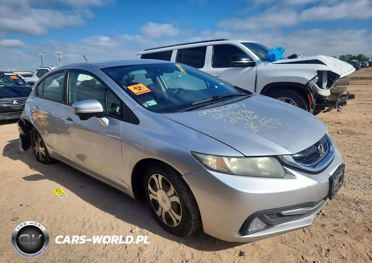2015 Honda Civic Hybrid L VIN:19XFB4F30FE001646 - 4