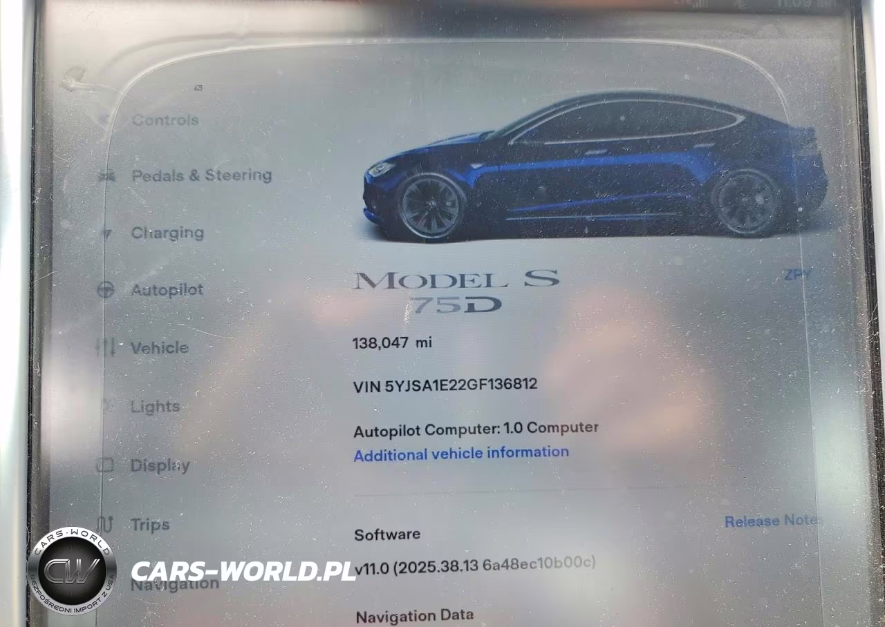 2016 Tesla Model S VIN:5YJSA1E22GF136812 - 9