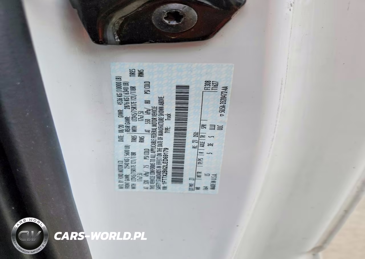 2020 Ford F250 VIN:1FT7X2B62LED69179 - 12